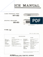 Aiwa GE-80-Service-Manual