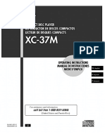 Aiwa XC 37M Owners Manual