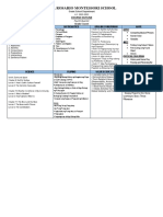 Course Outline Fourth Quarter Grade Five