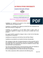 B.E. (2019 Pattern) Insem Exam. Timetable For March-2023 Exam