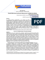 Candiotto Bonneti Trajetória Das Políticas Públicas de Turismo No Brasil