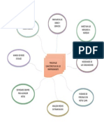 Mapa Mental de Las Principales Características de Los Emprendimientos de La Semana