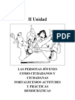 Las Personas Jóvenes Como Ciudadanos y Ciudadanas Fortalecemos Actitudes y Prácticas Democráticas