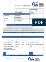 Valoración Inicial de Enfermería Por Dominios