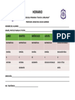 Horario 4° Remasterizado