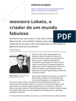 Monteiro Lobato BIOGRAFIA