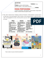 Atividade de Literatura Infantojuvenil para Anlise de Alunos