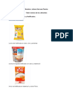 Alimentos Fortificados