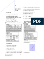 Integrales Hiperbolicas Imprimible Calculo Sveliz