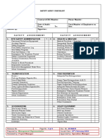 Safety Audit Checklist