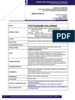 P Potassium Chloride