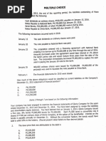 Audit of Liabilities MCQ