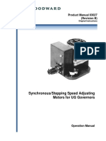 Synchronous/Stepping Speed Adjusting Motors For UG Governors