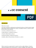 Free Consent