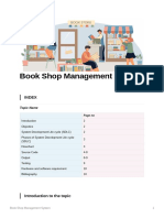 Book Shop Management System