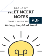 Class 12 NEET Revision Notes - 7083332 PDF