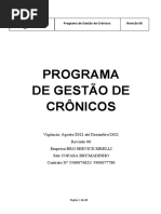 Programa de Gestão de Crônicos - BRG SERVICE - Brumadinho