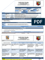 Plan de Aula Ingles 8° P1 2022