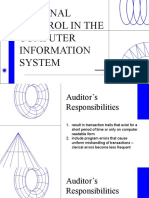 Internal Control in The Computer Information System Chap 27 Aud 5 FINAL