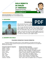 Sequência Didática Aula 01 - 2º Anos PDF