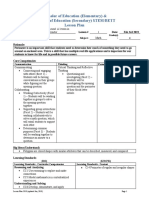 Edma Assignment 1 Lesson Plan