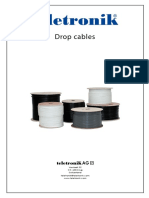 Teletronik Drop Cables Catalogue PDF