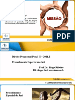 Aula 7 Direito Processo Penal II - Procedimento Especial Do Juri