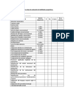 Pauta de Evaluación de Habilidades Pragmáticas