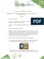 Entregable No. 1. Los Alimentos Como Material para La Construcción de Un Artefacto Eléctrico.