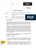 Opinión 031-2023-DTN - MUN - CENTRO POBLADO STA - MA.HUACHIPA - Lit. D) Numeral 3.1 - Art. 3 PDF