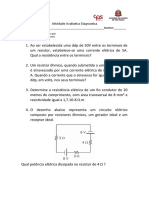 Avaliação Diagnostica Eletronica Aplicada A Automação