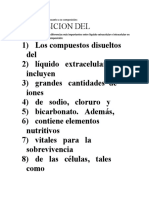 Extracelular e Intracelular en Cuanto A Su Composición