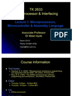 Microprocessors, Micro Controller Assembly Language