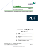 SAES-P-101 - Regulated Vendors List For Electrical Equipment PDF