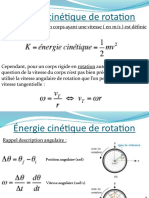 Énergie Cinétique de Rotation