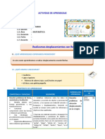 E1 A2 SESION MAT Realizamos Desplazamientos Con Flechas