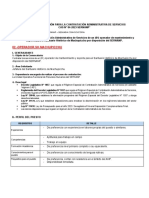 Base de Convocatoria - Cusco PDF