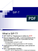 Intro To SIP I - SIP T