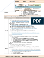 Enero - 6to Grado Inglés (2022-2023)