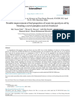 Notable Improvement of Fuel Properties of Waste Tire Pyrolysis Oil by Blending A Novel Pumpkin Seed Oil-Biodiesel