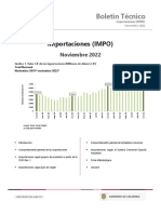 Boletin Importaciones Noviembre 2022