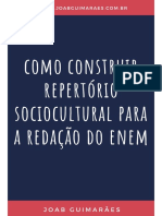 Como Construir Repertório Sociocultural para A Redação Do Enem PDF