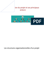 Cours 2-L'organisation Du Projet Et Ses Principaux Acteurs 20 Etu PDF