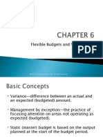 Chapter 6 Flexible Budgets and Variance Analysis