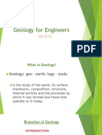 Geology Definition & Branches PDF