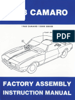 129 1968 Chevrolet Camaro Factory Assembly Manual PDF