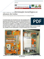 Elevador - Modernização Tecnológica Ao Alcance de Todos