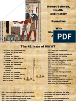 Kemet Science, Health and History Dynasties MAMA With PDF