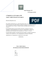 Aviso Interno - Comunicación Empresarial