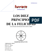 LOS DIEZ PRINCIPIOS de La Felicidad